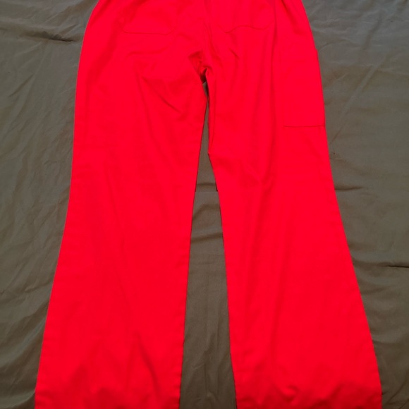 Red Scrub Pants - Picture 2 of 2